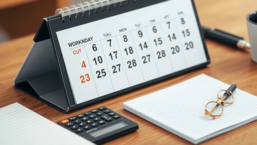 Hur många dagar jobbar man på ett år